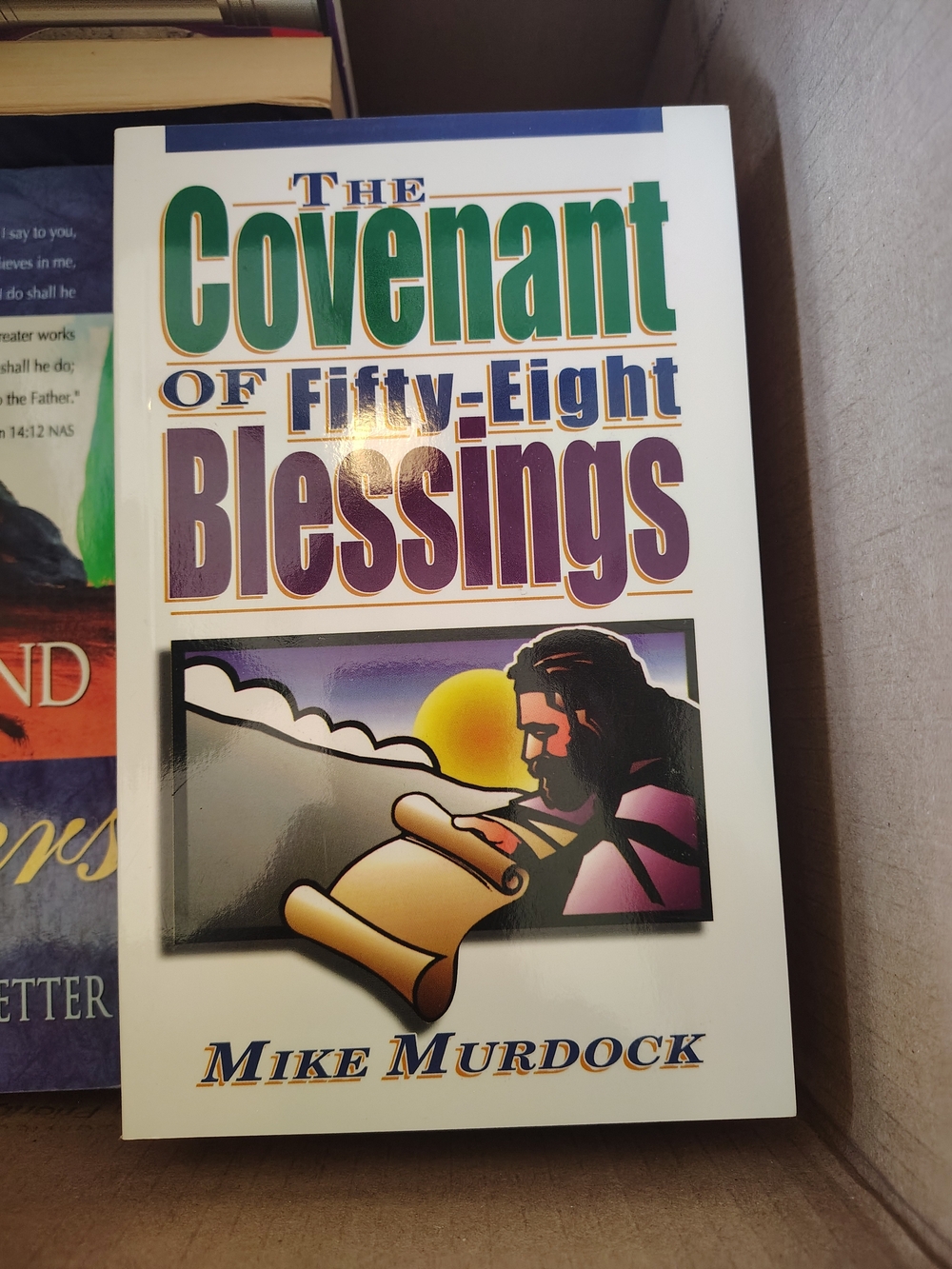 The Covenant of Fifty-Eight Blessings — White Cover